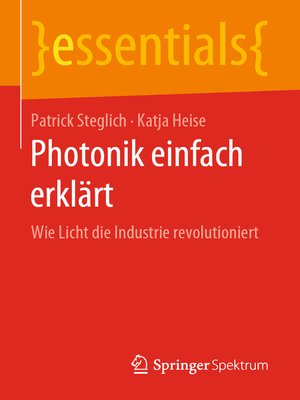 cover image of Photonik einfach erklärt